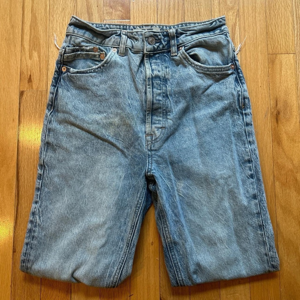 Free People Straight Jeans